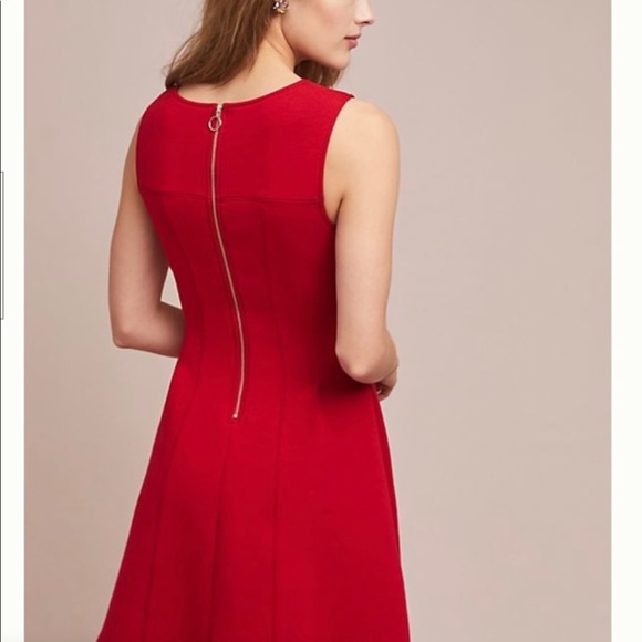 Maeve for Anthropologie Red Debutante Dress - Picture 2 of 10